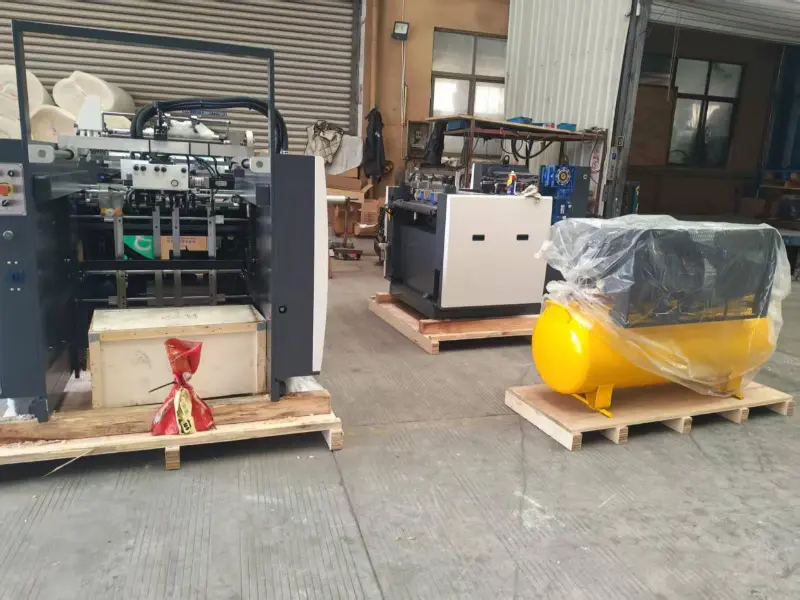 New Star YFMA-760 Mesin Laminating Pre-Coating Otomatis bakal dikirim menyang pelanggan ing Arab Saudi.